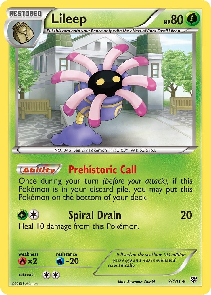 Image for Lileep (3/101) - Pokemon