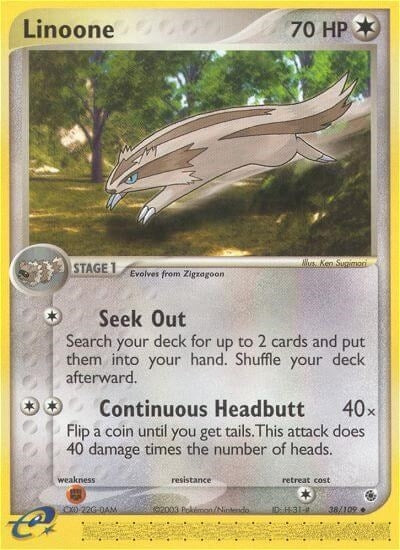 Image for Linoone (38/109) - Pokemon