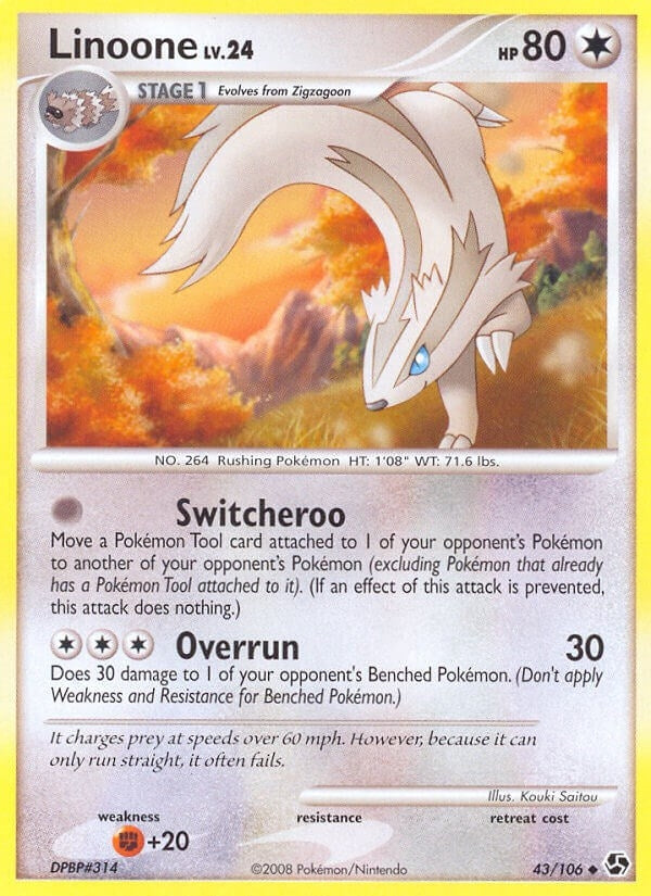 Image for Linoone (43/106) - Pokemon