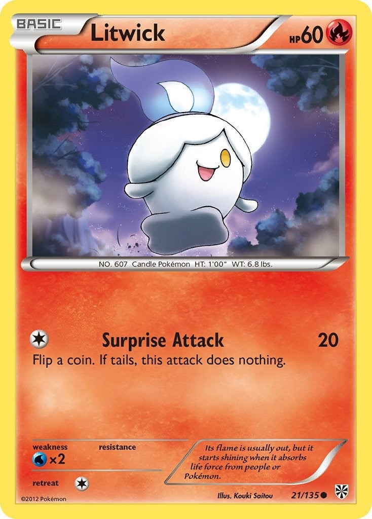 Image for Litwick (21/135) - Pokemon