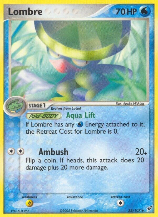 Image for Lombre (33/107) - Pokemon