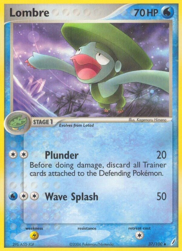 Image for Lombre (37/100) - Pokemon