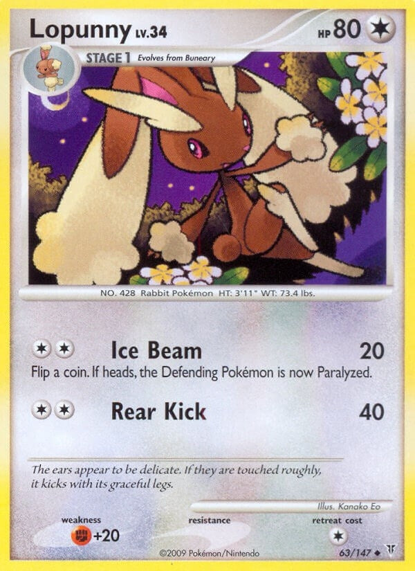 Image for Lopunny (63) - Pokemon
