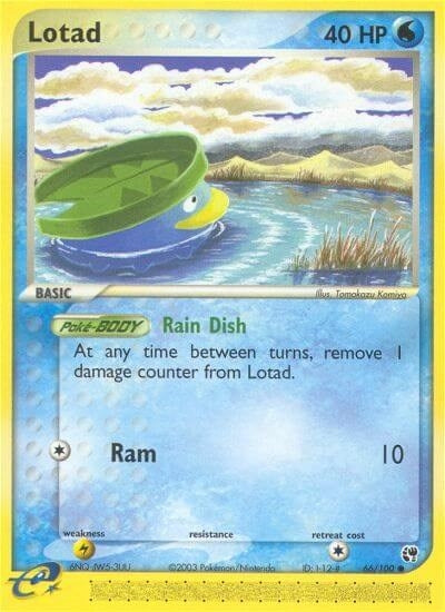 Image for Lotad (66/100) - Pokemon