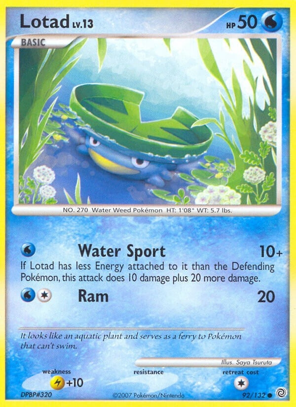 Image for Lotad (92/132) - Pokemon