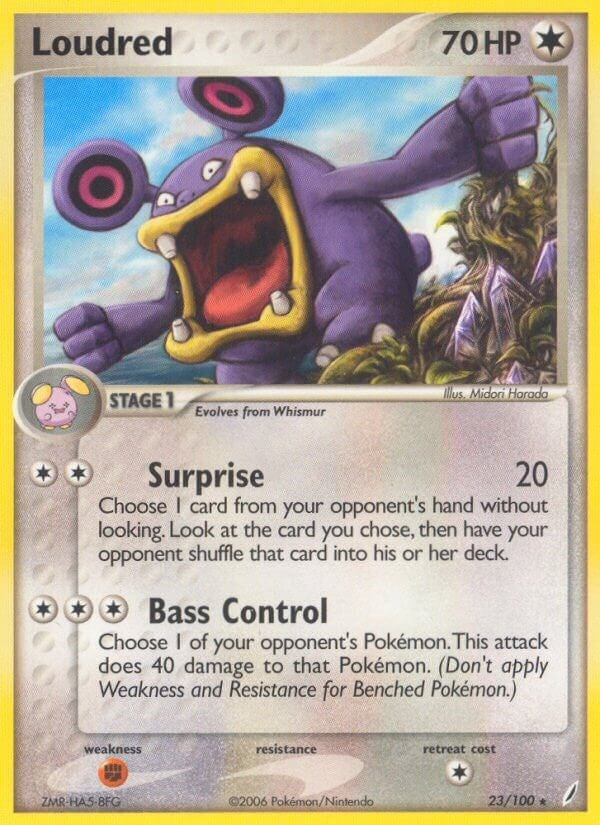 Image for Loudred (23/100) - Pokemon