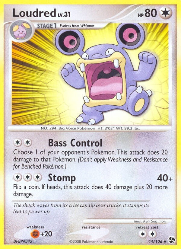 Image for Loudred (44/106) - Pokemon