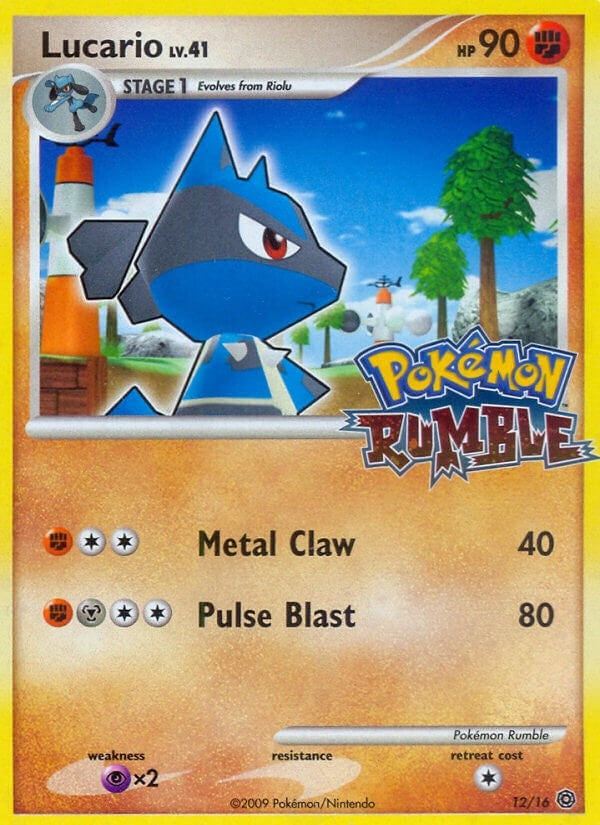 Image for Lucario (12) - Pokemon