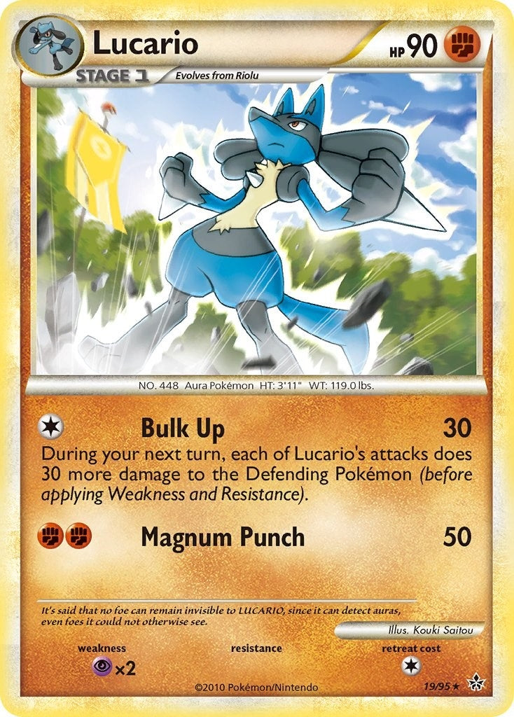 Image for Lucario (19/95) - Pokemon