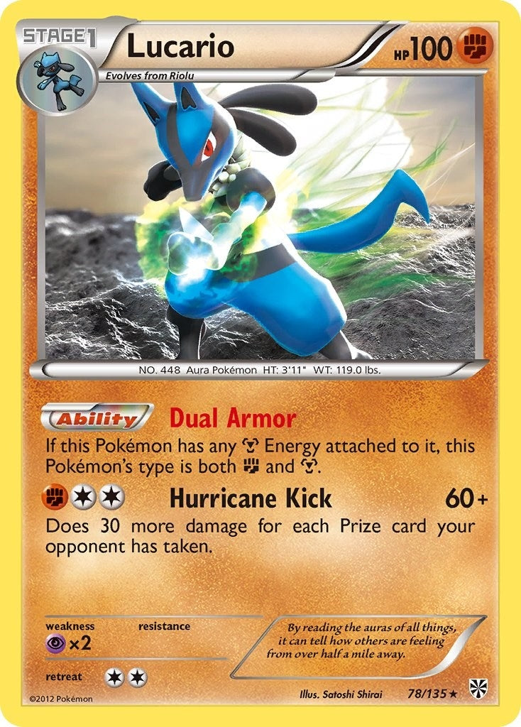 Image for Lucario (78) (78/135) - Pokemon