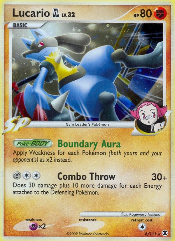 Image for Lucario GL (8/111) - Pokemon
