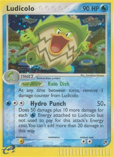 Image for Ludicolo (7/100) - Pokemon