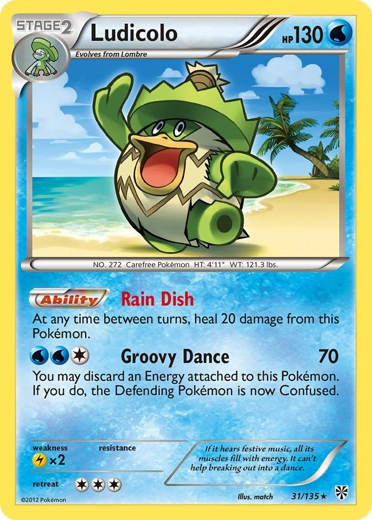 Image for Ludicolo (31/135) - Pokemon