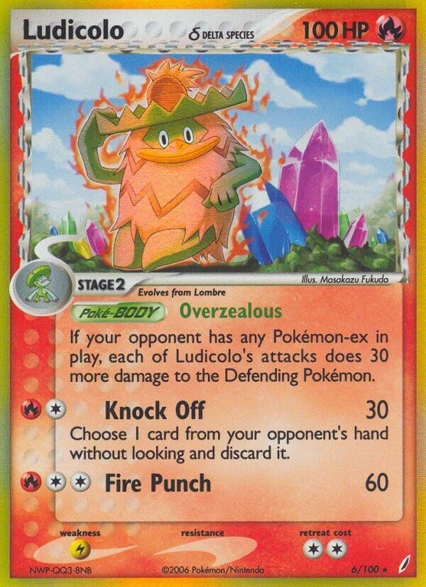 Image for Ludicolo (Delta Species) (6/100) - Pokemon