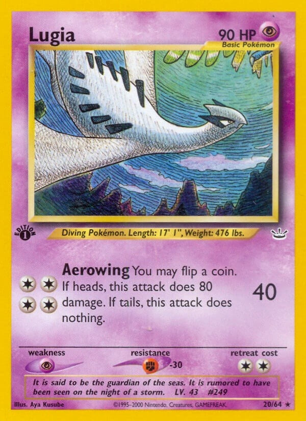 Image for Lugia (20/64) - Pokemon