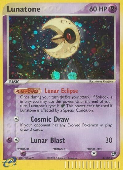 Image for Lunatone (8/100) - Pokemon