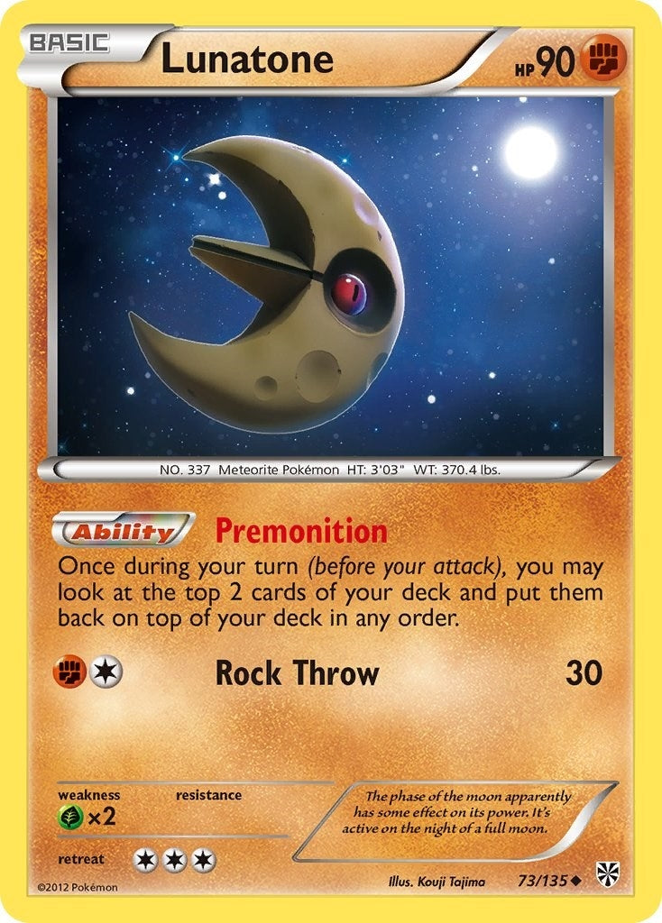 Image for Lunatone (73/135) - Pokemon