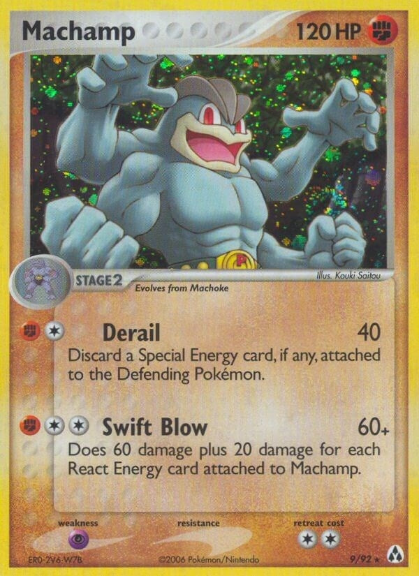 Image for Machamp (9/92) - Pokemon