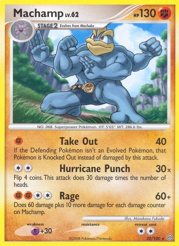 Image for Machamp (20/100) - Pokemon