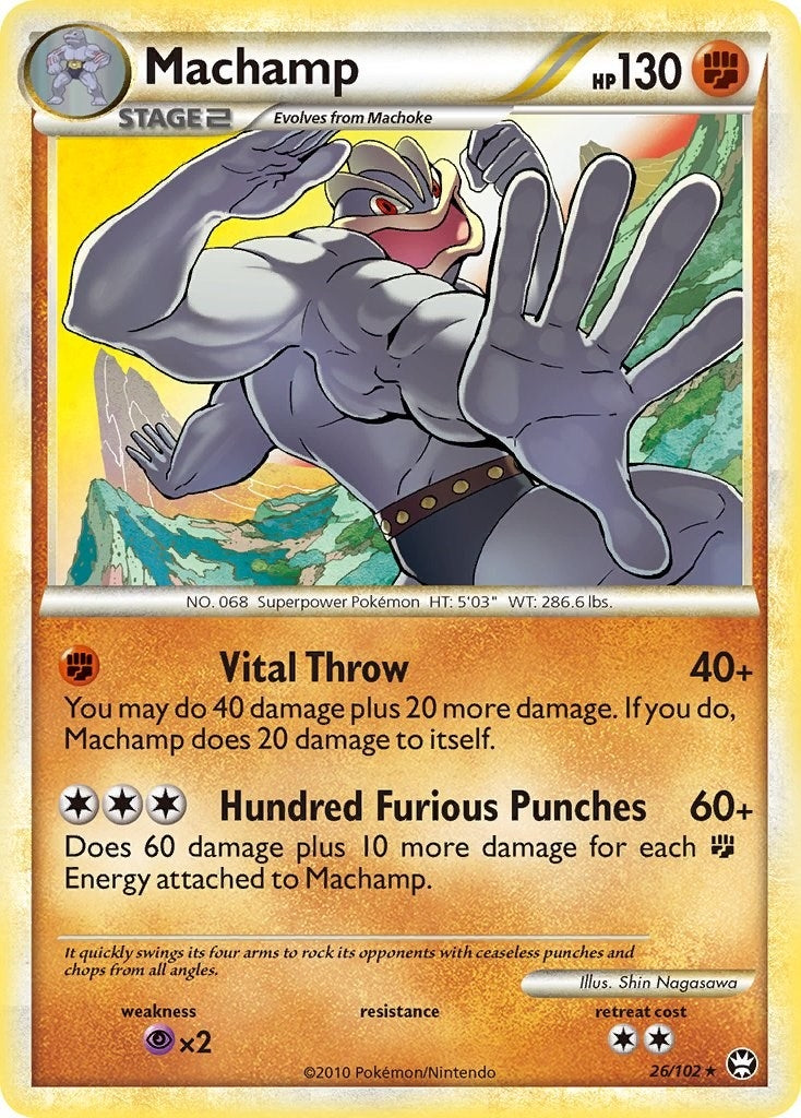Image for Machamp (26/102) - Pokemon