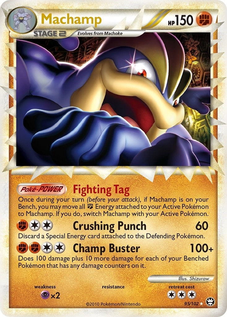 Image for Machamp (Prime) (95/102) - Pokemon