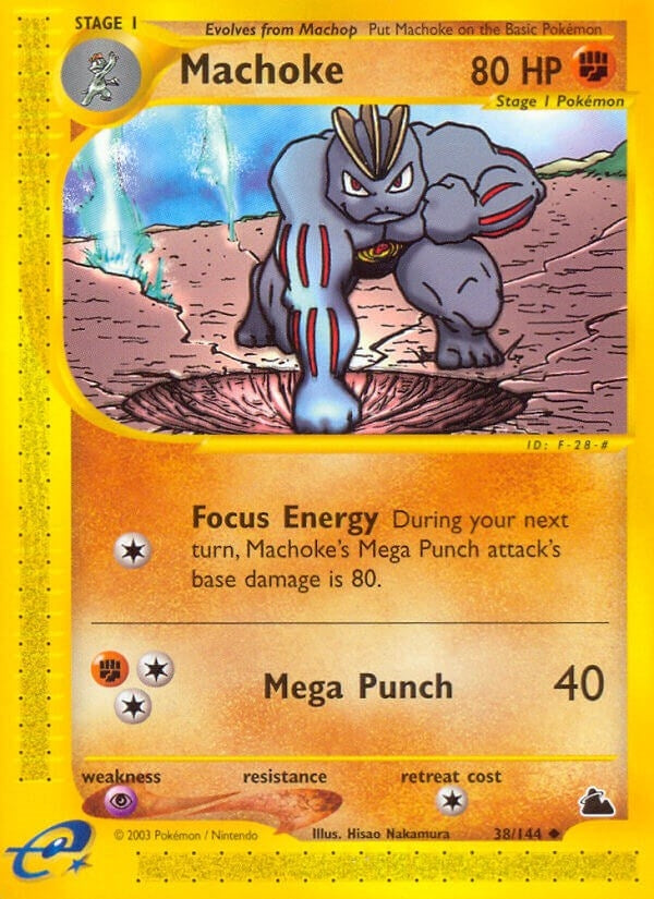 Image for Machoke (038/144) - Pokemon