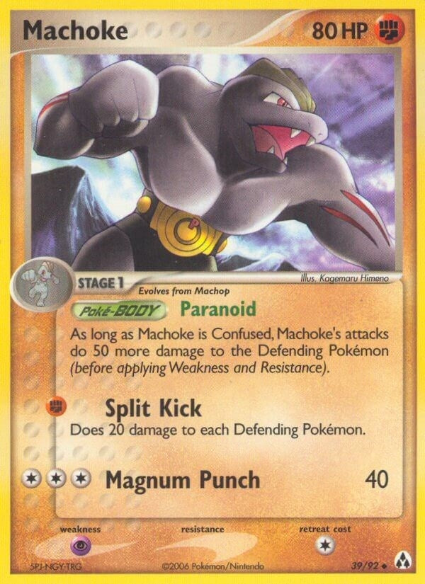 Image for Machoke (39/92) - Pokemon