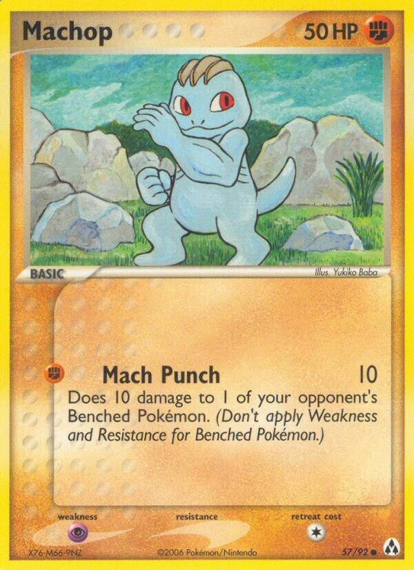 Image for Machop (57/92) - Pokemon