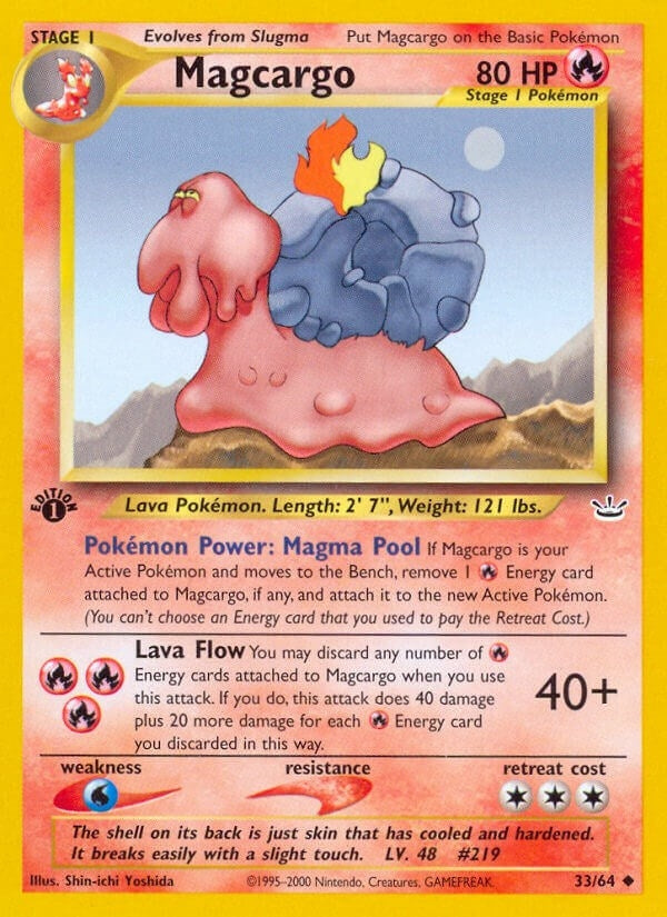 Image for Magcargo (33/64) - Pokemon