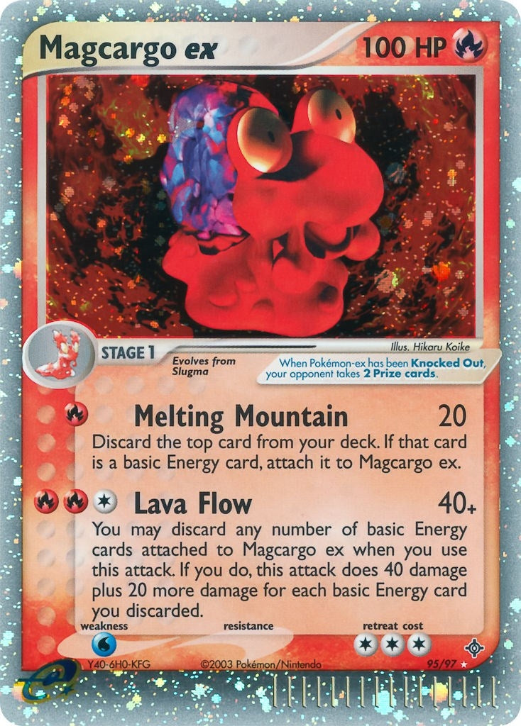 Image for Magcargo ex (95/97) - Pokemon
