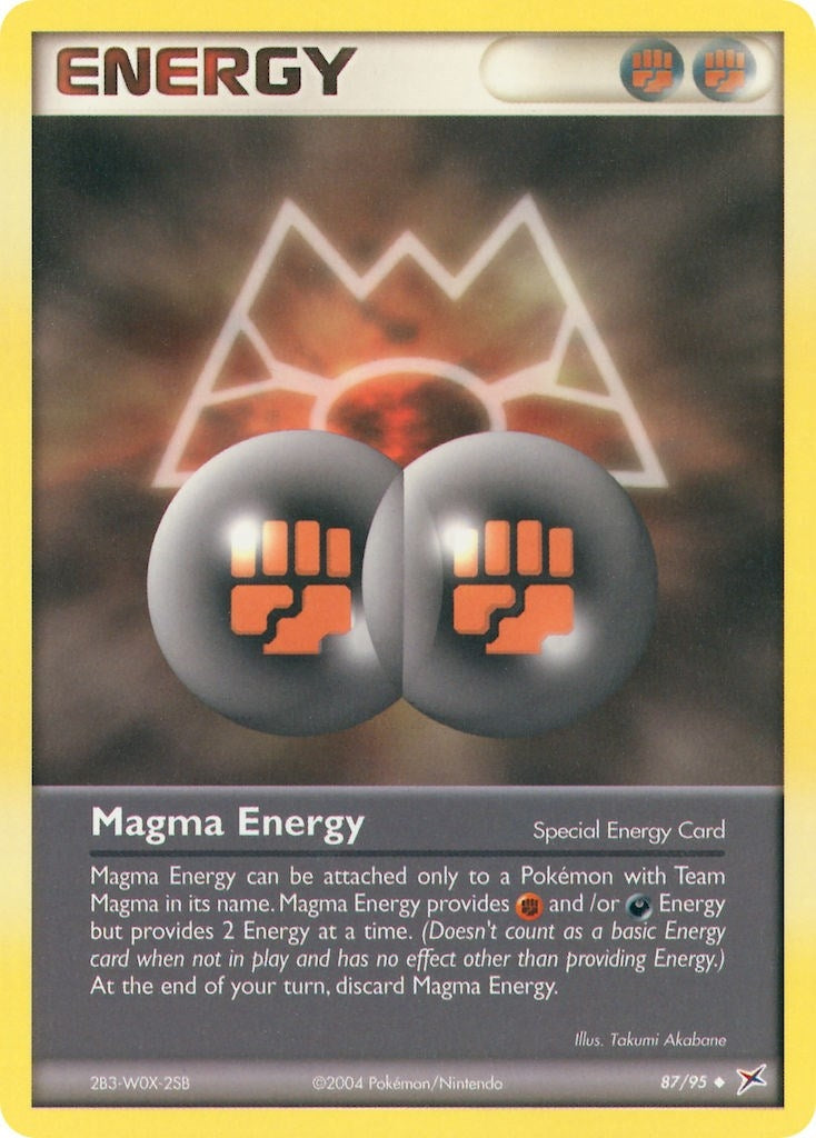 Image for Magma Energy (87/95) - Pokemon