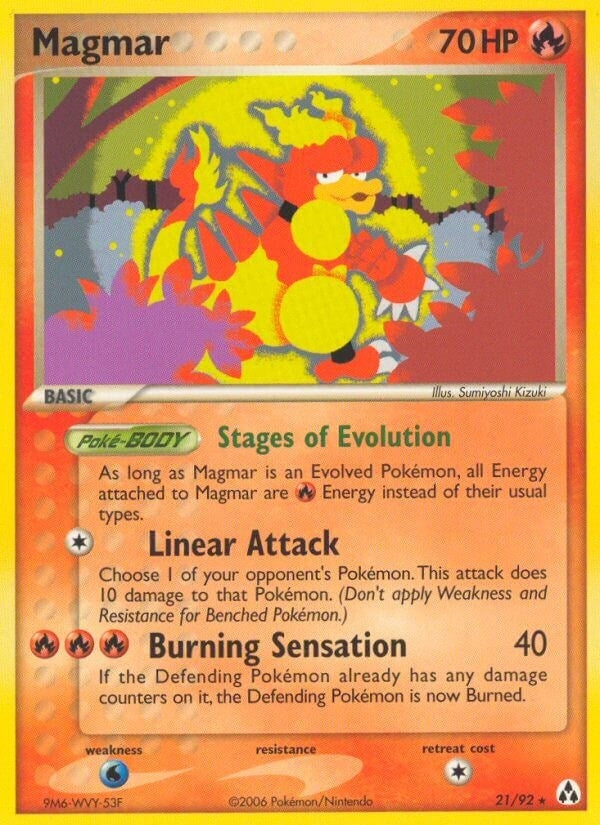 Image for Magmar (21/92) - Pokemon