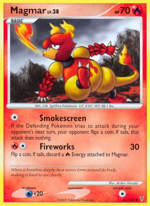 Image for Magmar (65) - Pokemon
