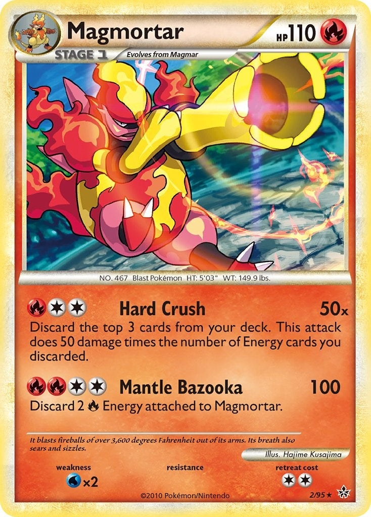 Image for Magmortar (2/95) - Pokemon