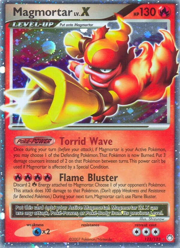 Image for Magmortar Lv.X (123/123) - Pokemon