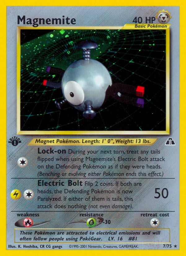Image for Magnemite (7) (07/75) - Pokemon