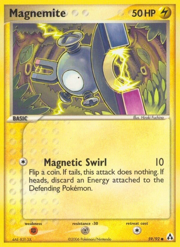 Image for Magnemite (59/92) - Pokemon