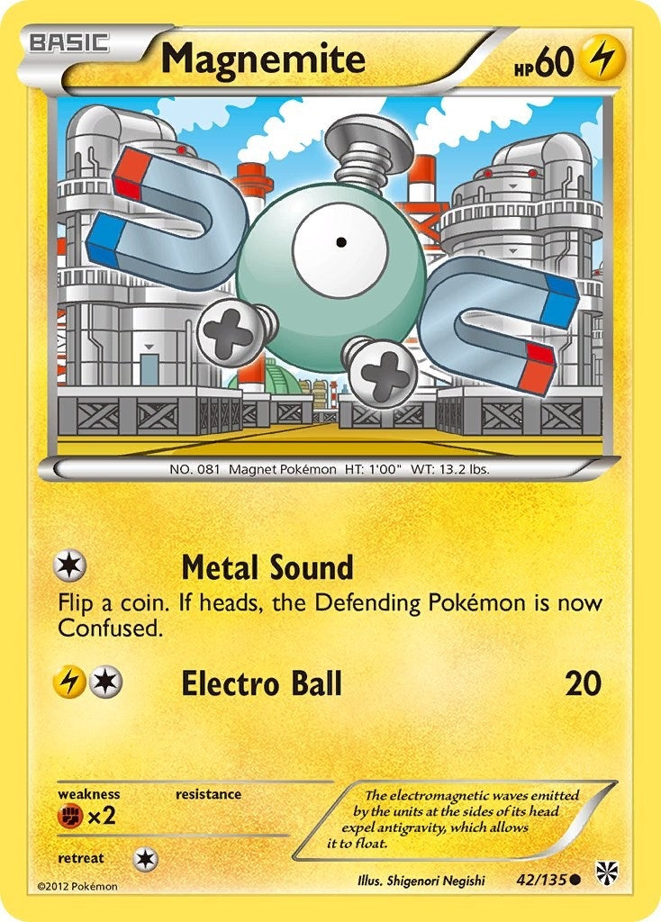 Image for Magnemite (42) (42/135) - Pokemon