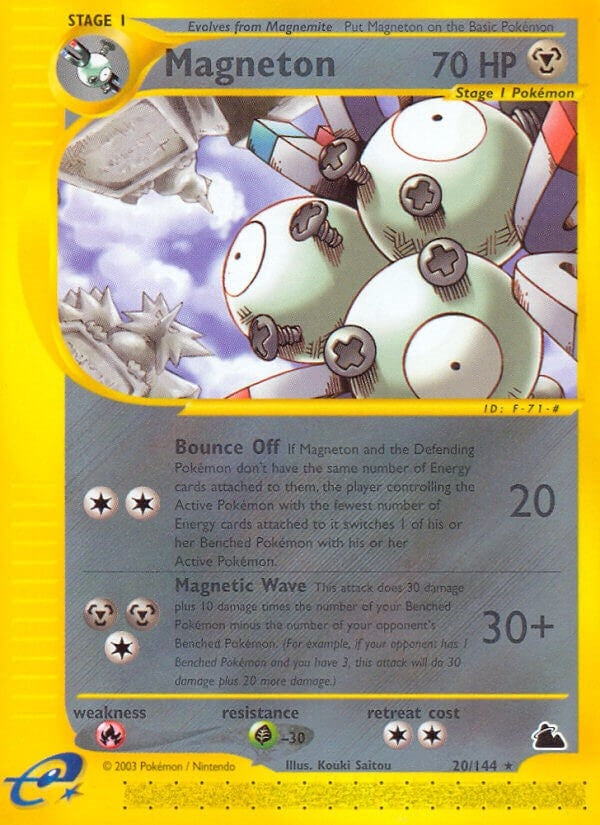 Image for Magneton (20) (020/144) - Pokemon