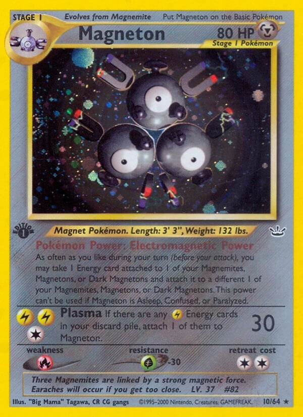 Image for Magneton (10/64) - Pokemon