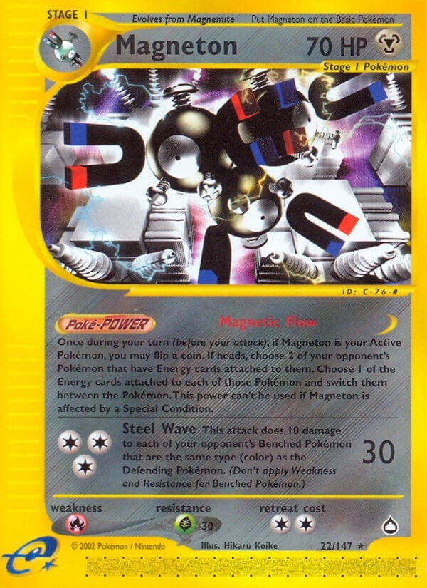 Image for Magneton (022/147) - Pokemon