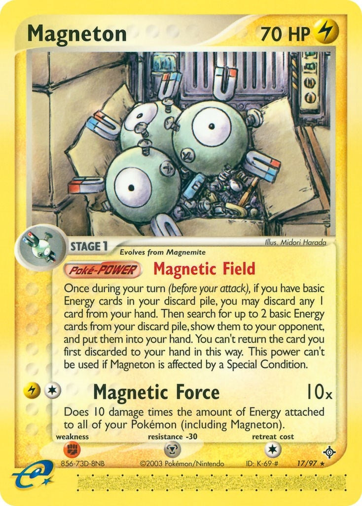 Image for Magneton (17/97) - Pokemon
