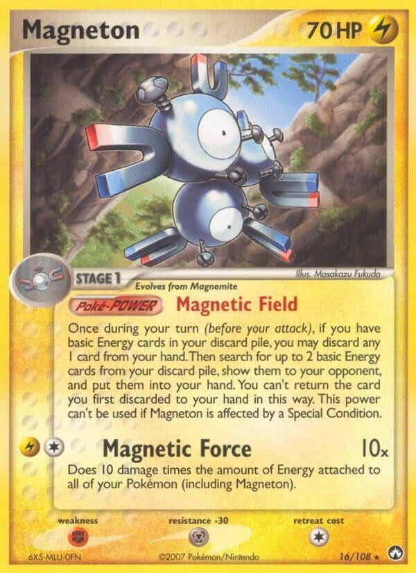 Image for Magneton (16/108) - Pokemon
