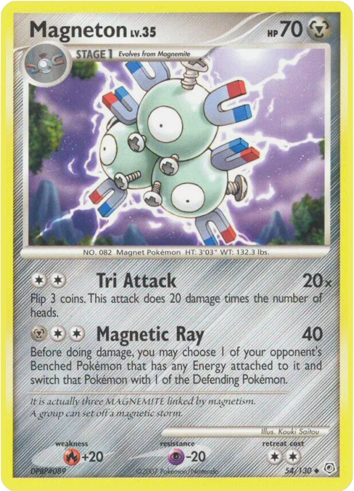 Image for Magneton (54/130) - Pokemon
