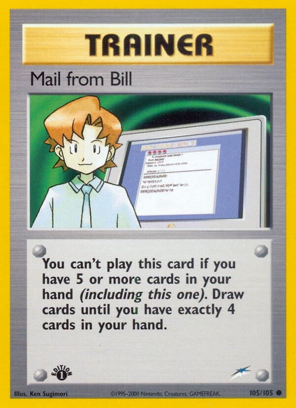 Image for Mail from Bill (105/105) - Pokemon