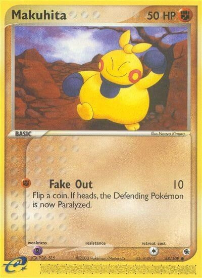 Image for Makuhita (58/109) - Pokemon