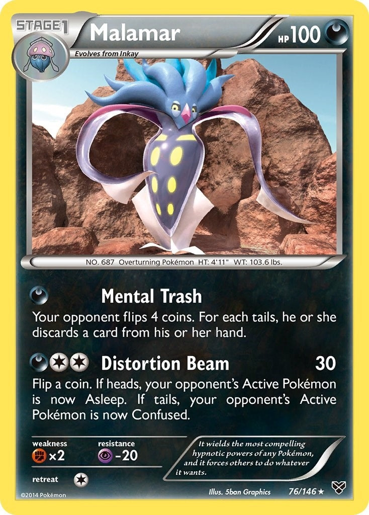 Image for Malamar (76) (76/146) - Pokemon