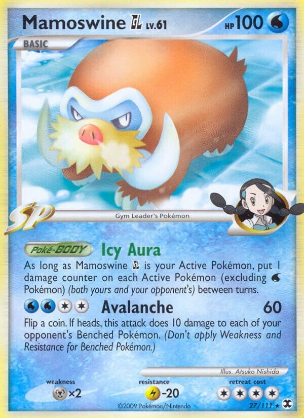 Image for Mamoswine GL (27/111) - Pokemon
