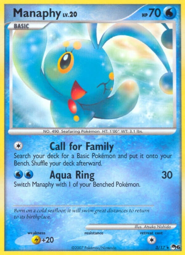 Image for Manaphy (003/017) - Pokemon