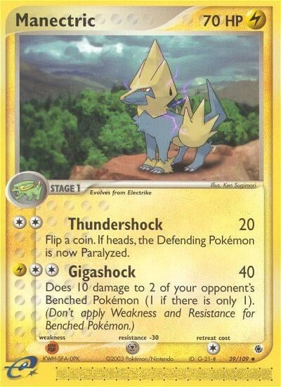 Image for Manectric (39/109) - Pokemon